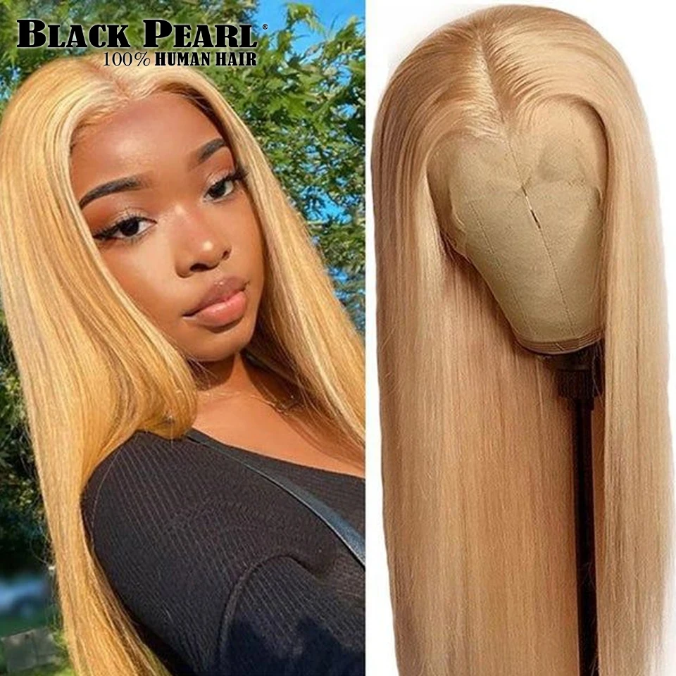 Ed Lace Front Human Hair Wigs Ginger Browblonde Lace Fonral Wigs For Women
