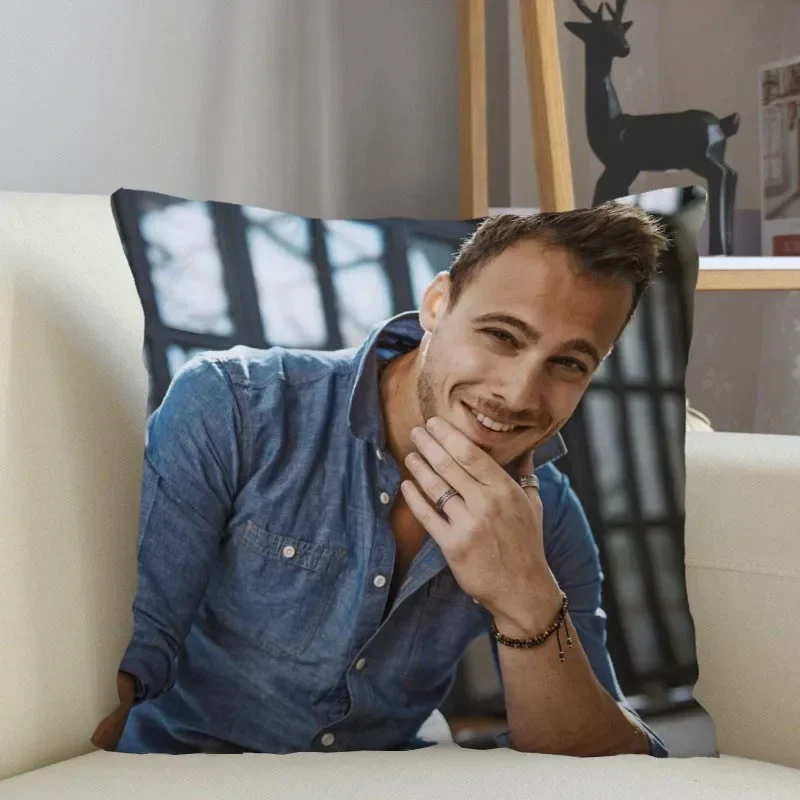 Наволочка с застежкой-молнией 45x45 см