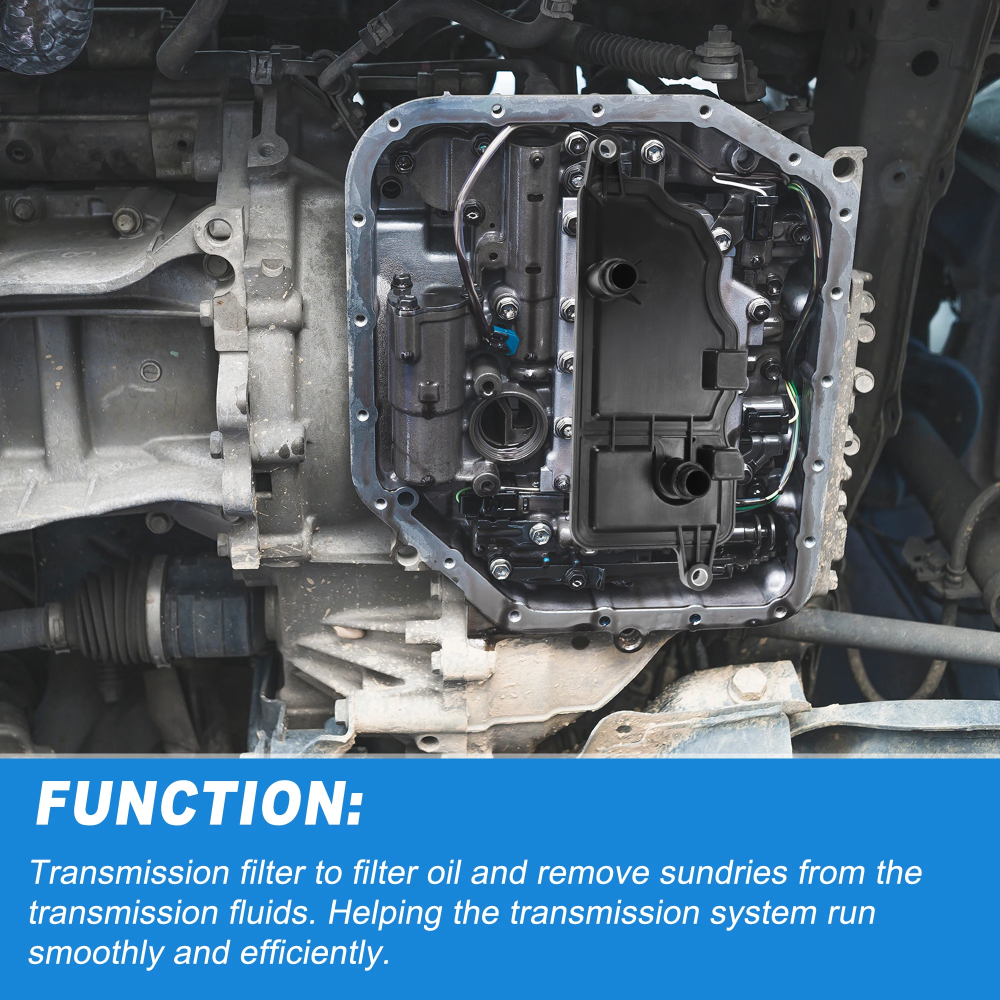 Комплект прокладок масляного фильтра коробки передач UXCELL для Nissan Pathfinder LE S SE Off-Road