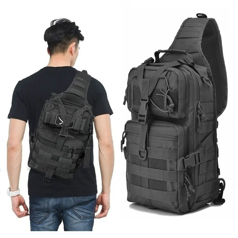 

Military Tactical Assault Pack Sling Backpack Waterproof EDC Rucksack Bag for Outdoor Hiking Camping Hunting Trekking Travelling