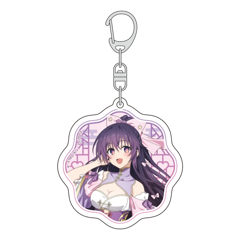 Фото DATE A LIVE V акриловый брелок ювелирные изделия игры сопутствующие товары друзья мальчики подарки сумка подвески орнамент брелок №2
