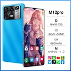 Последняя версия смартфона M12 Pro, 10 ядер, 6,7 дюйма, 6800 мАч, 16 ГБ + 512 ГБ