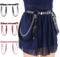 summer dress multicolor punk belts for women whitered elastic sexy straps belt womens leather pu love golden pattern fashion