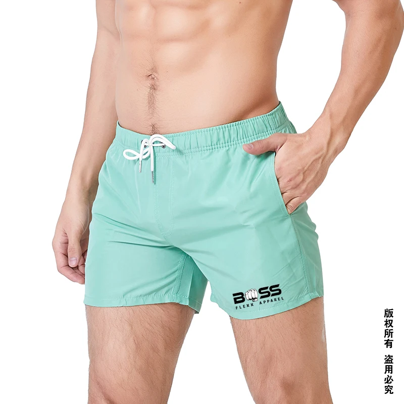 

Men Summer Clothing Beach Bermuda Shorts Streetwear Short Homme Bathing Swimwear Fitness Men's Fashion Luxury Swimming Swimsuit
