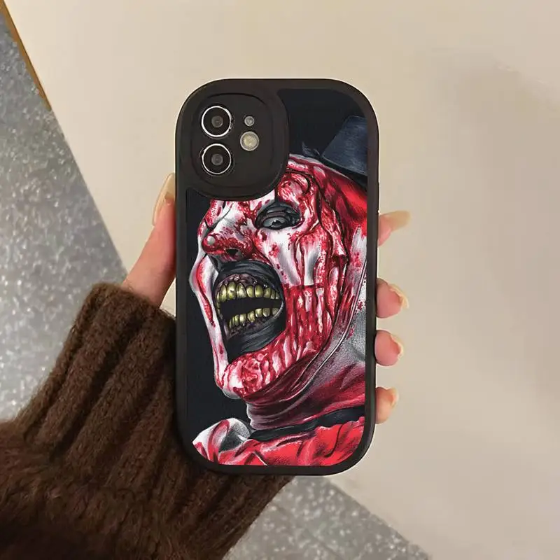 Horror Movie Terrifier Phone Case Hard Leather Phone Case For iPhone 14 13 12 Mini 11 14 Pro Max Xs X Xr 7 8 Plus 6 6s