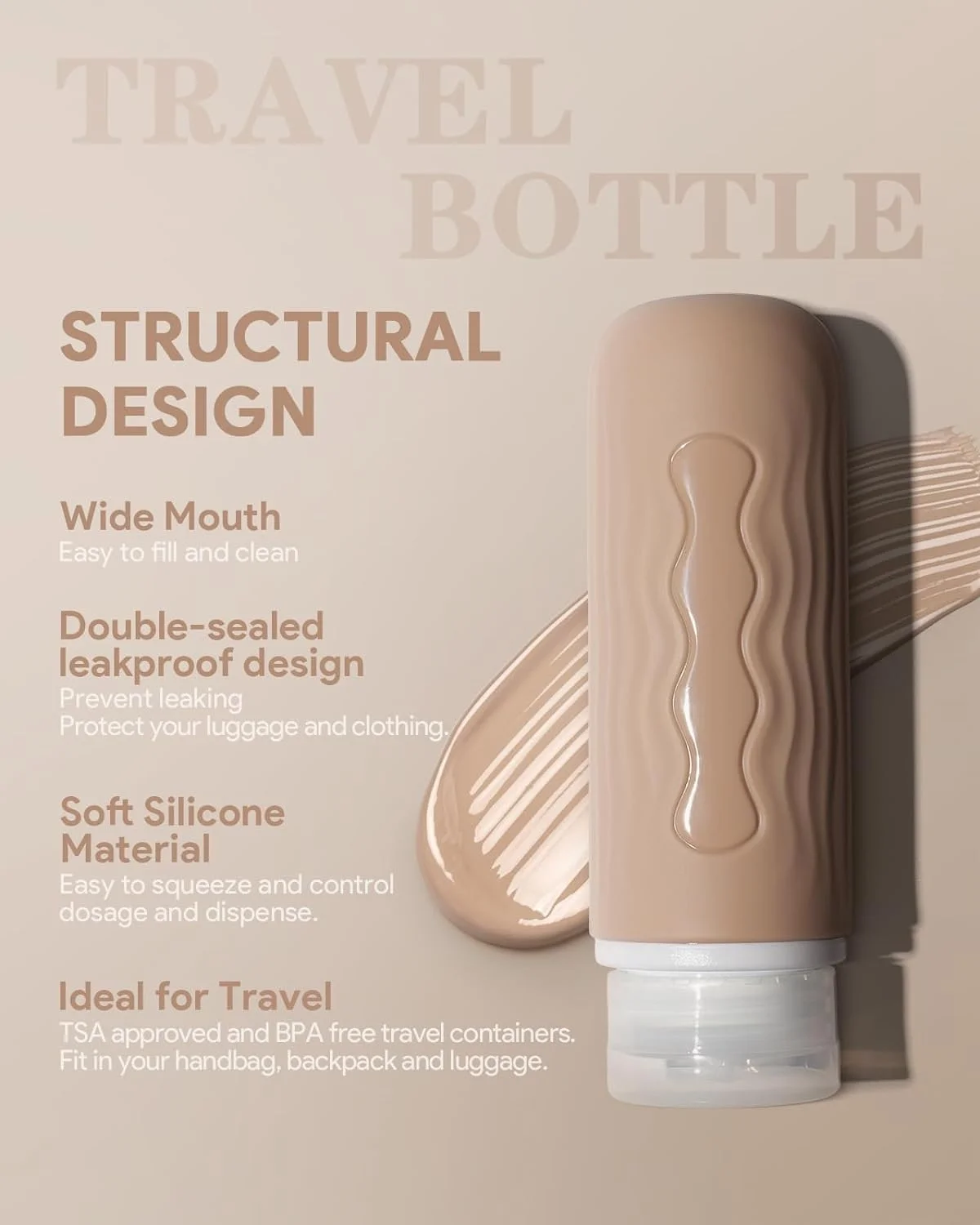 Дорожные контейнеры Yinke для туалетных принадлежностей дорожные силиконовые