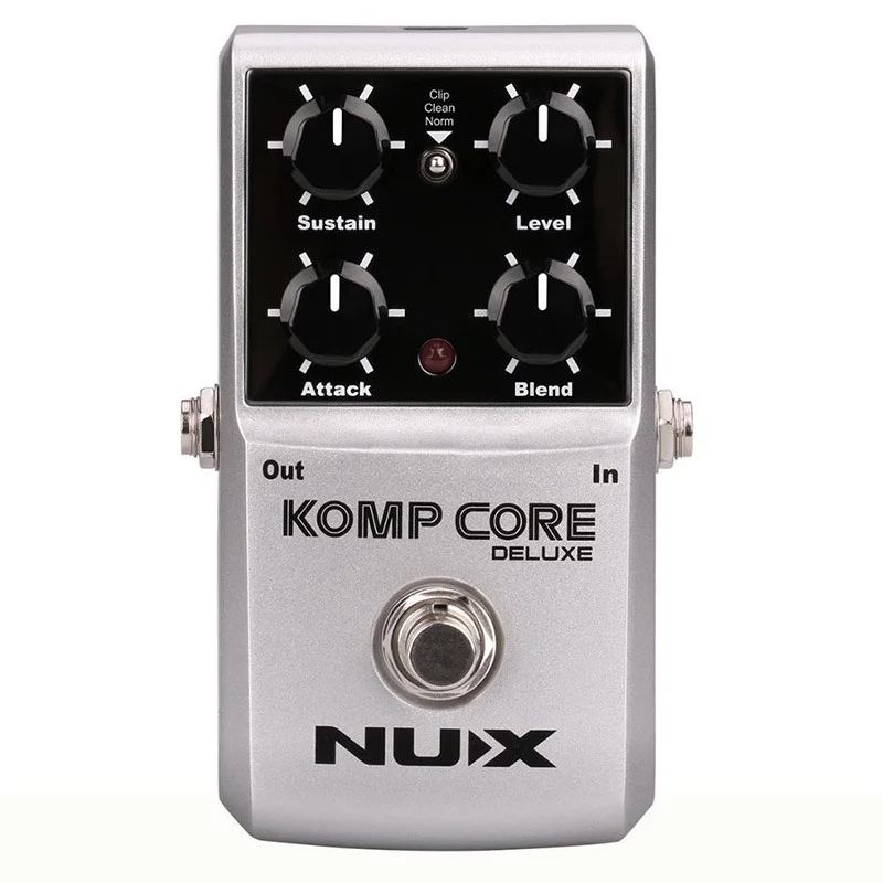 NUX Compressor Pedal Multi Function Electric Guitar Effect Deluxe Classic Compression Analog Circuit for Guitar Parts enlarge