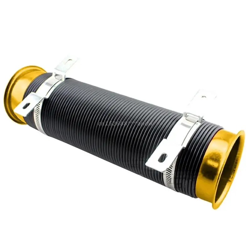 

Adjustable Air Duct Intake Pipe Hose 76mm Cold Air Turbo Pipe Flexible Duct Tube
