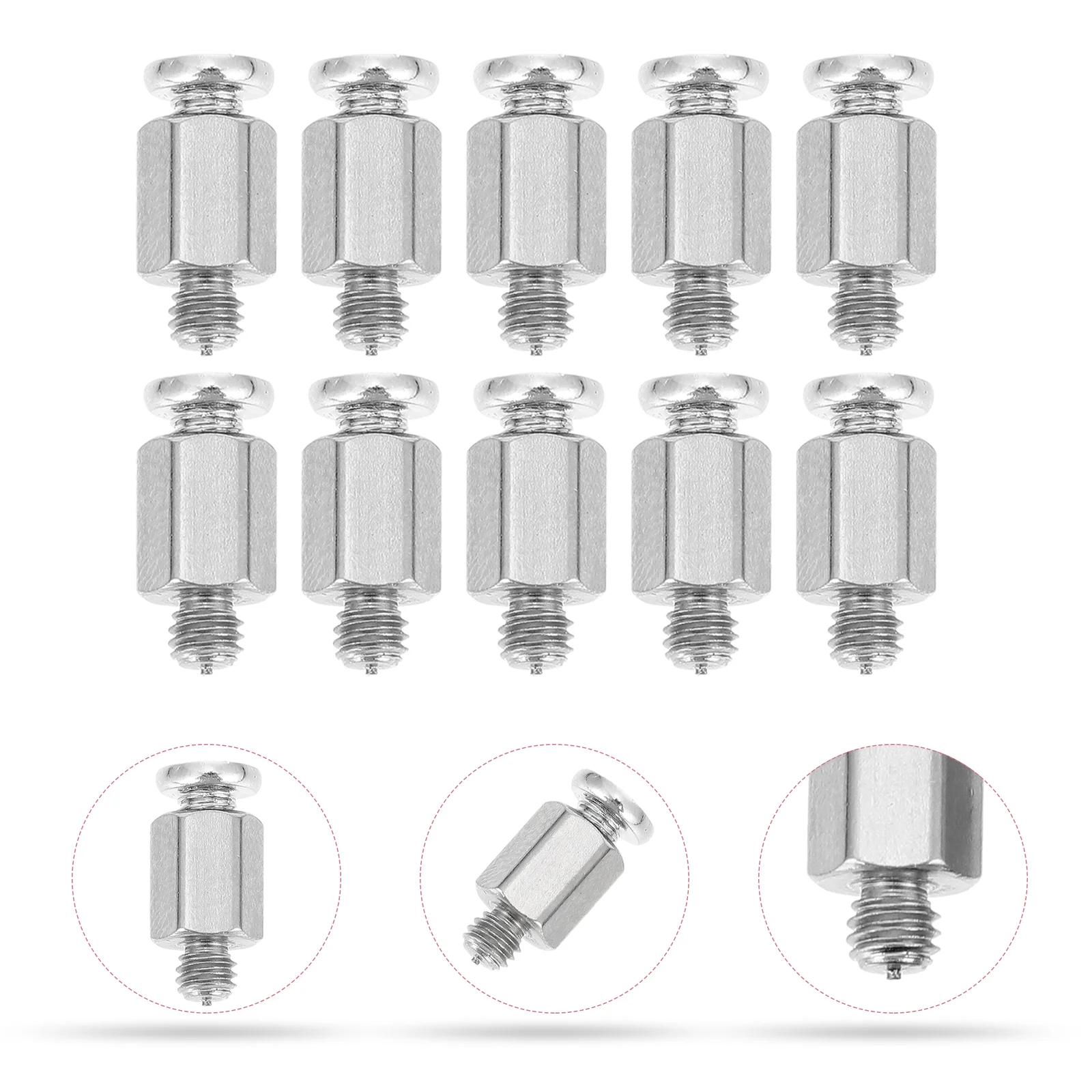 

20 PCS Replacement Metal Hex SSD Screw M.2 Mounting Screw for Upgrading Repairing