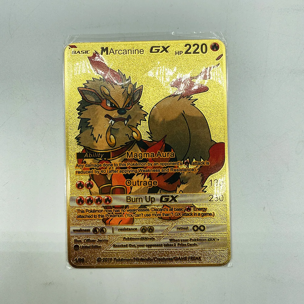 

Карты Pokemon в испанском Пикачу GX Metwo GX Charizard Vmax голографическая настольная коллекция игра Металлическая Золотая карта подарки для детей