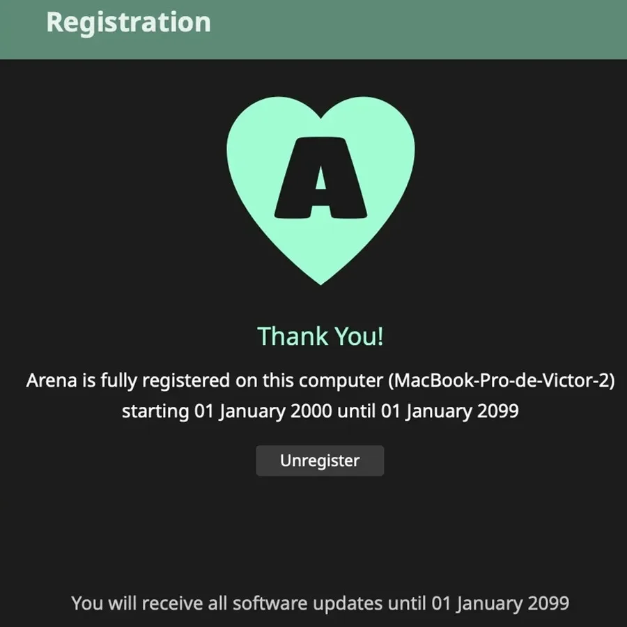 Фото Программное обеспечение DJ Lighting Lifetime License Resolume Arena 7.22.9 Поддержка программного обеспечения Win/Mac RT Stage №1