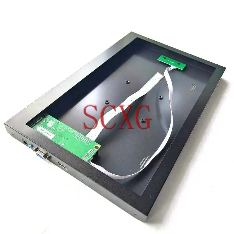 For B133HAN02.0/1/3/5/7 LCD Panel Metal Case+Driver Controller Board DIY Kit 1920*1080 13.3" VGA HDMI-Compatible 30 Pin EDP