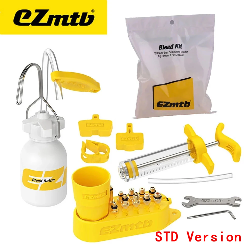

Bicycle Hydraulic Disc Brake Oil Bleed Kit Tools For SHIMANO,XTECH, SRAM, MAGURA,Avid,ZOOM MTB Road Bike Brake Repair Tool Ezmtb