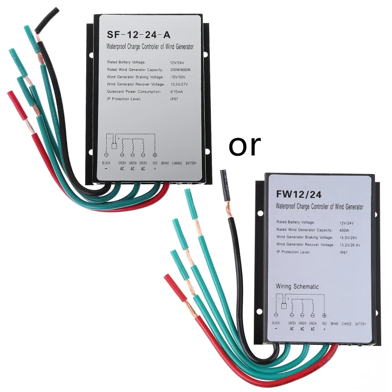 

600W 12V/24V Waterproof Wind Turbine Generator Charge Controller Wind Controller 87HA