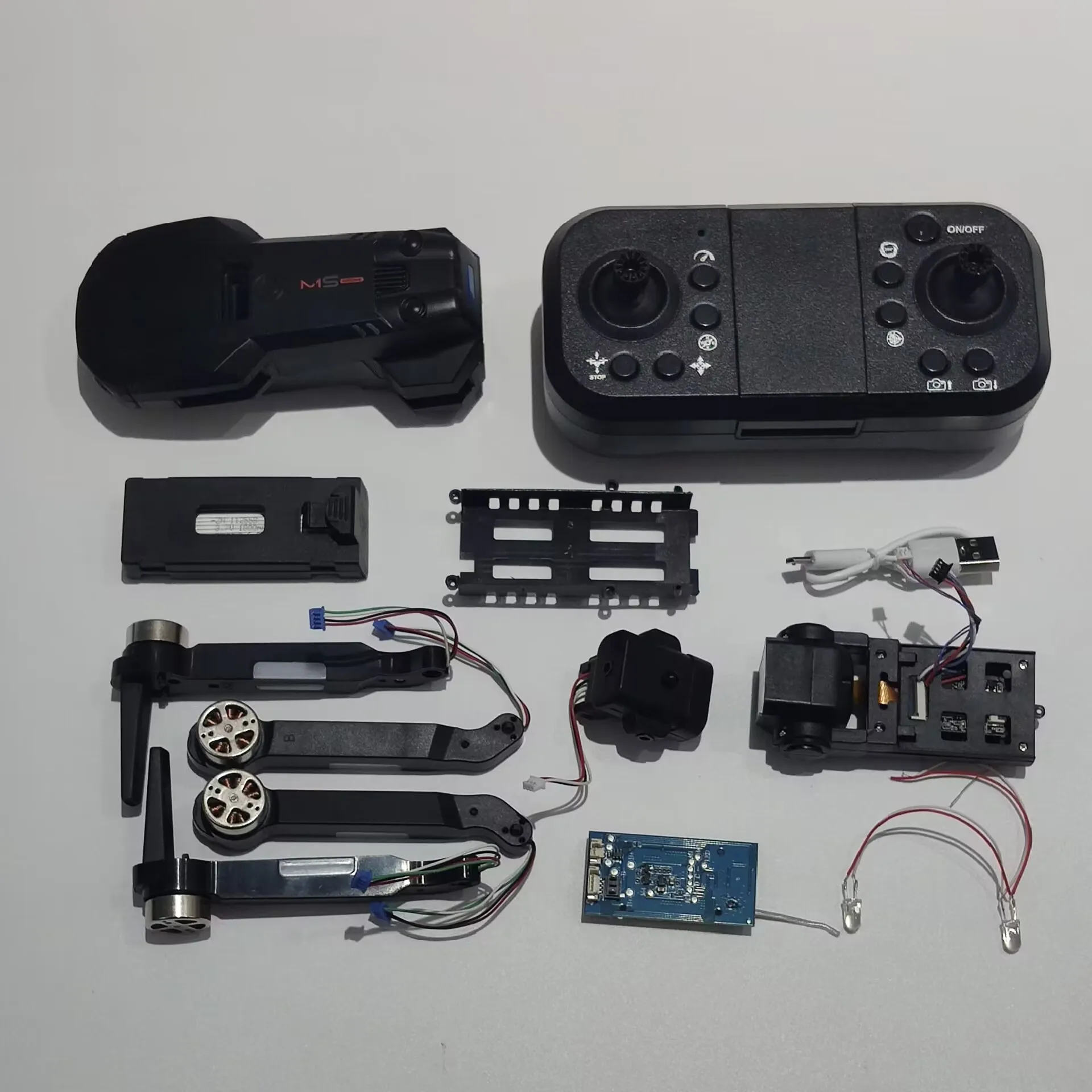 M1S бесщеточный складной Радиоуправляемый квадрокоптер запасные части