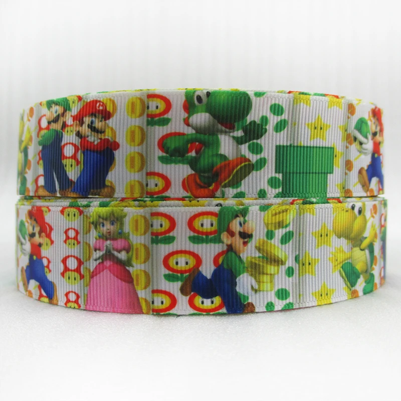 5 ярдов мультяшная игровая тема крупная лента ткань женское шитье искусство