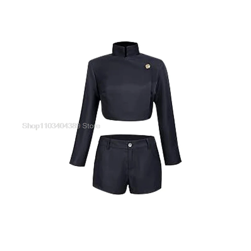 Женский костюм Itadori Yuji с курткой капюшоном Униформа юбкой высокой талией для