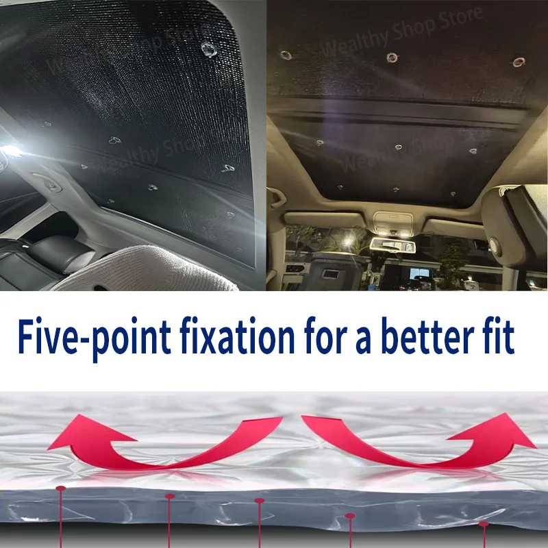 Фото Для BMW X3 F25 2011 ~ 2016 2013 2015 MK2 Автомобильные солнцезащитные козырьки на крыше, солнцезащитный козырек, защита от УФ-лучей, теплоизолирующие аксессуары №5