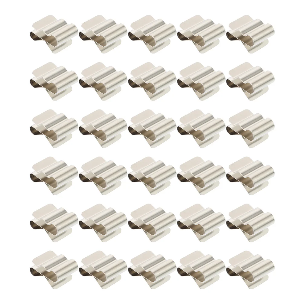 

Clips Wire Cable Holder Clip Cord Solar Clamp Wires Wall Frame Mount Trailer Panel Fasteners Drop Metal Electricclamps Coated
