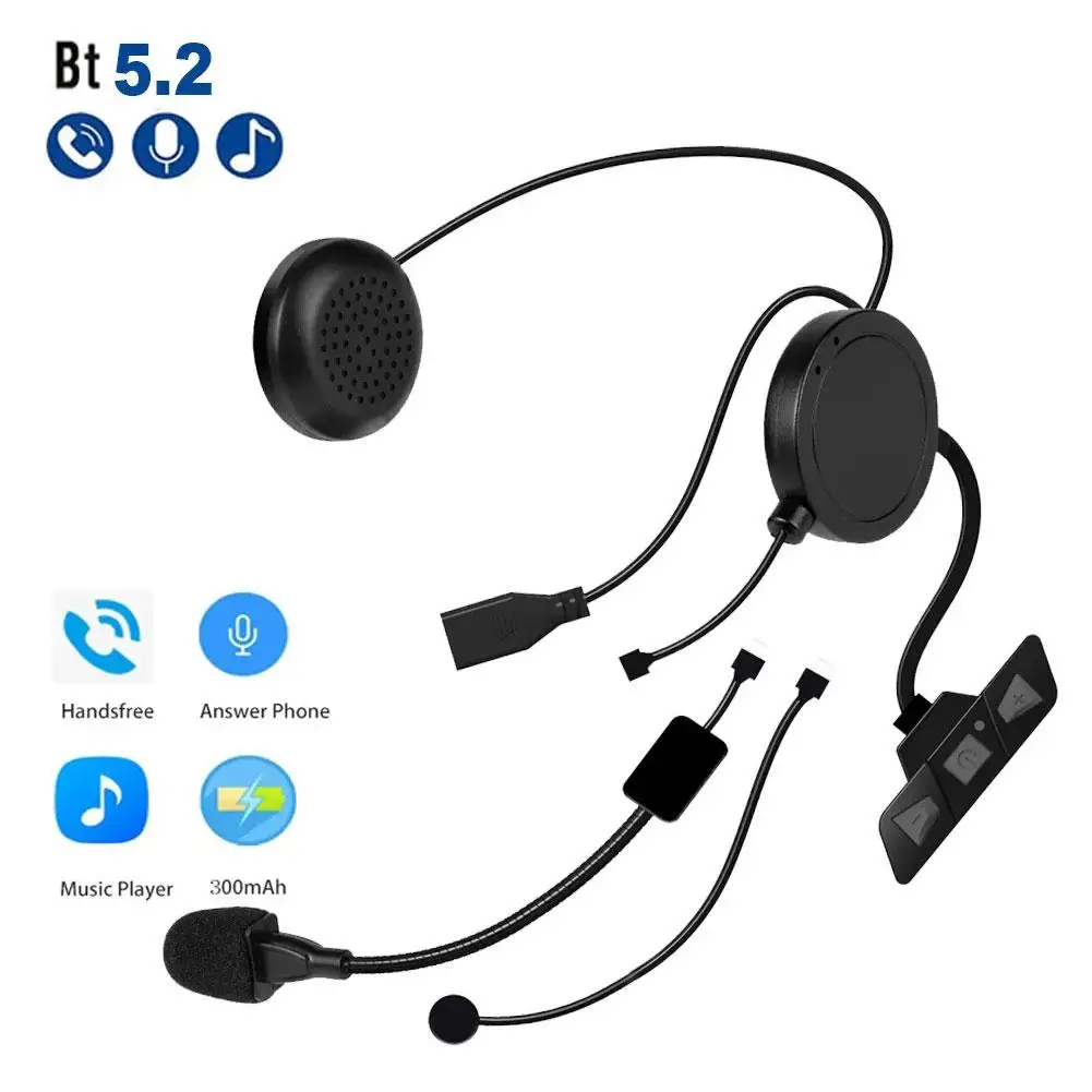 

1 шт., Bluetooth-наушники для мотоциклетного шлема