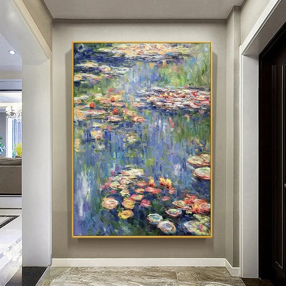 

1140561 Digital oil painting hand-colored digital painting hanging painting plant landscape beautiful decorative painting