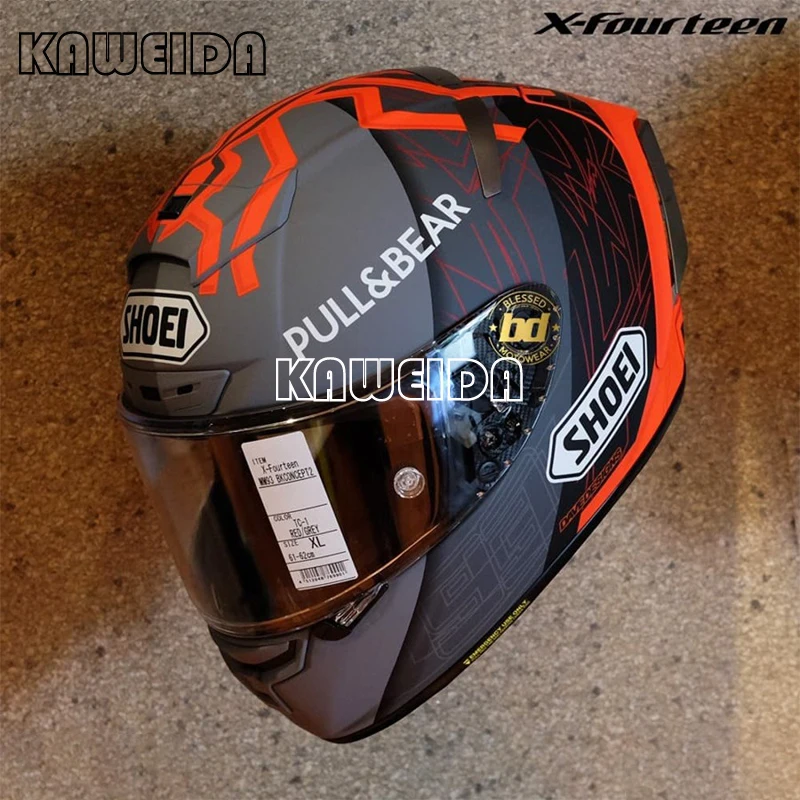 

Шлем X14 X-Tourteen Marquez Gray Ant, Профессиональный Гоночный мотоциклетный шлем