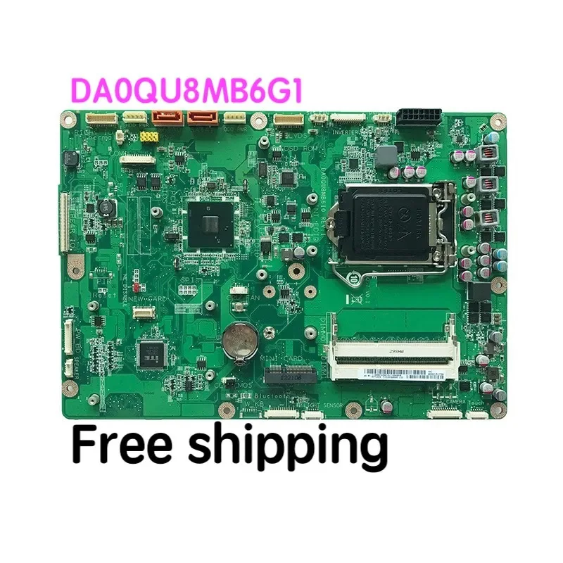 Подходит для материнской платы Lenovo M90Z M92Z M9000Z AIO IQ57 DA0QU8MB6G1, материнская плата на 100% протестирована, полностью работает