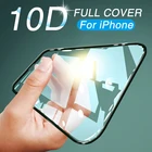 Закаленное стекло для iPhone 11, Стекло 13 Mini 12 Pro Xs Max X 6 11 6S 7 8 Plus Xr, Защита экрана для iPhone SE 2020, стекло с полным покрытием
