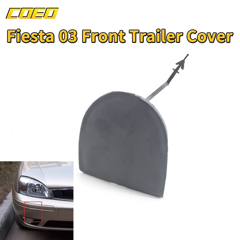 

Rear Bumper Towing Tow Hook Eye Cover Cap For Ford Fiesta 2009-2011 8A61-17K922