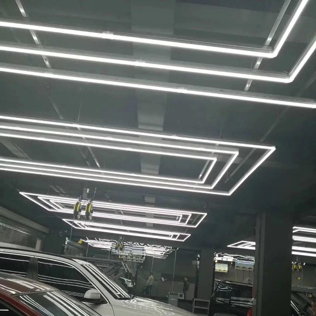 Индивидуальное производство Прямоугольная форма гаража светодиодная лампа