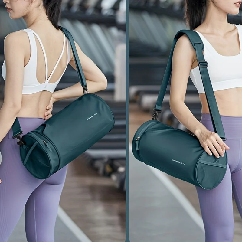 Минималистичная Спортивная Наплечная Сумка с принтом легкая универсальная