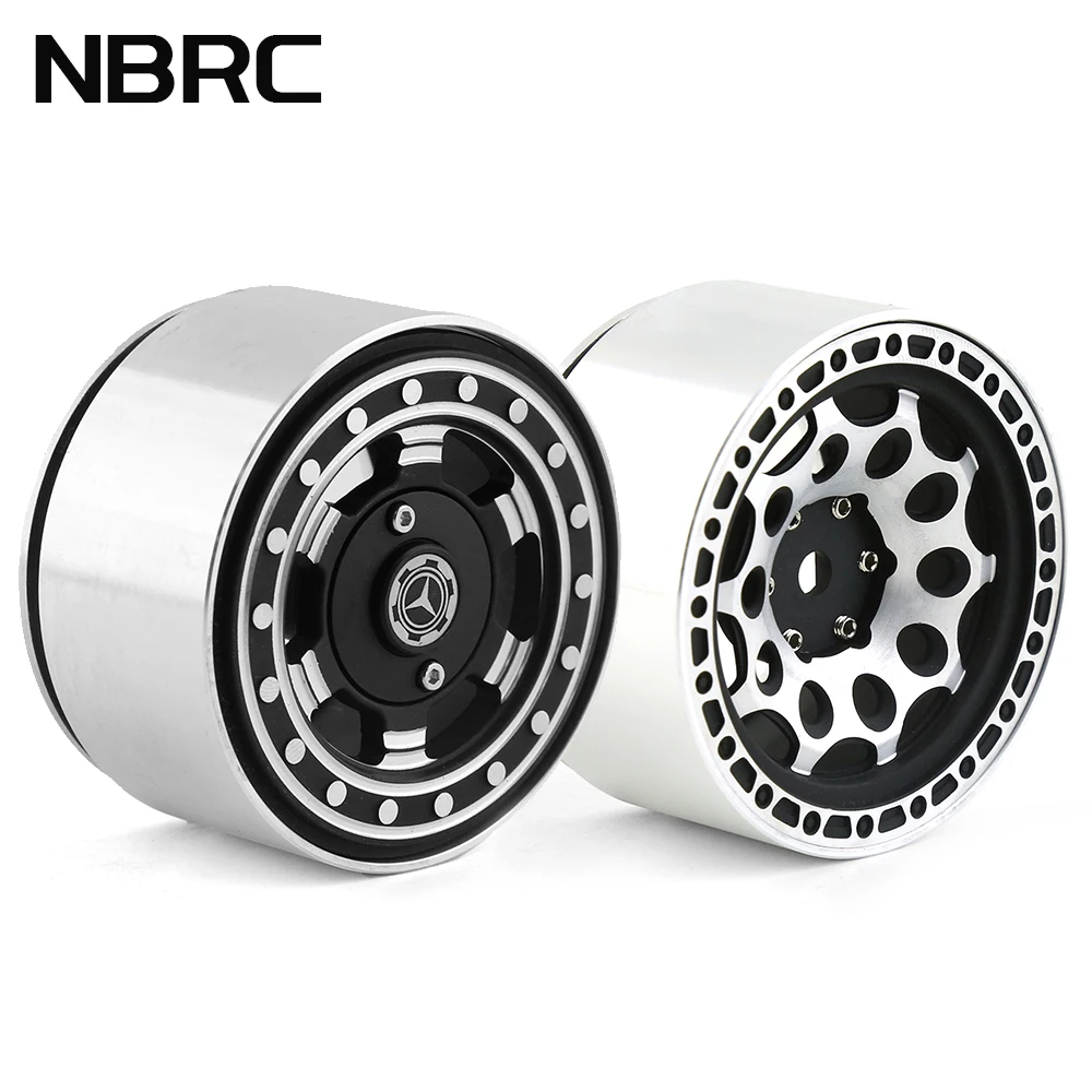 

2/4PCS 2.2inch Metal Beadlock Wheels Rim for RC Rock Crawler Car Traxxas TRX4 D90 CC01 REDCAT RC4WD Axial SCX10 90046 Wraith