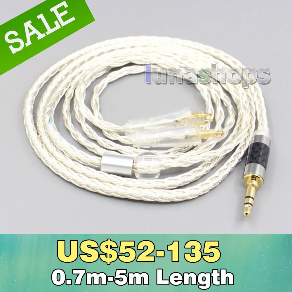 

16 Core OCC Silver Plated Earphone Cable For FOSTEX TH900 MKII MK2 TH-909 TR-X00 TH-600 LN007238