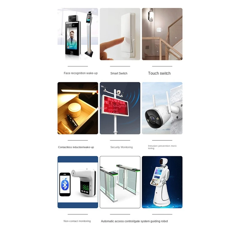 5 шт. модуль микроволнового датчика тела датчик человеческого 24 ГГц CDM324