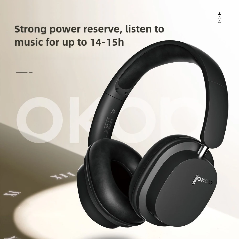 Фото OKOP-гарнитура Bluetooth-гарнитура, гарнитура с шумоподавлением для спортивных вызовов, гарнитура с длительным сроком службы батареи, беспроводные наушники Super Pods Pro №3