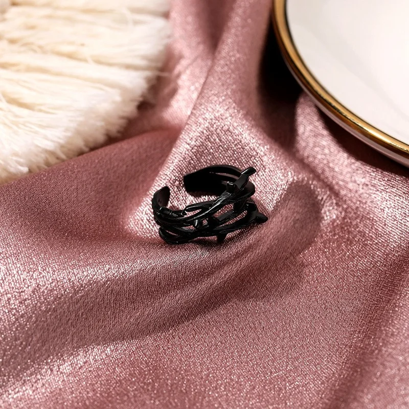 Европейский и американский индивидуальный дизайн многослойное Открытое кольцо