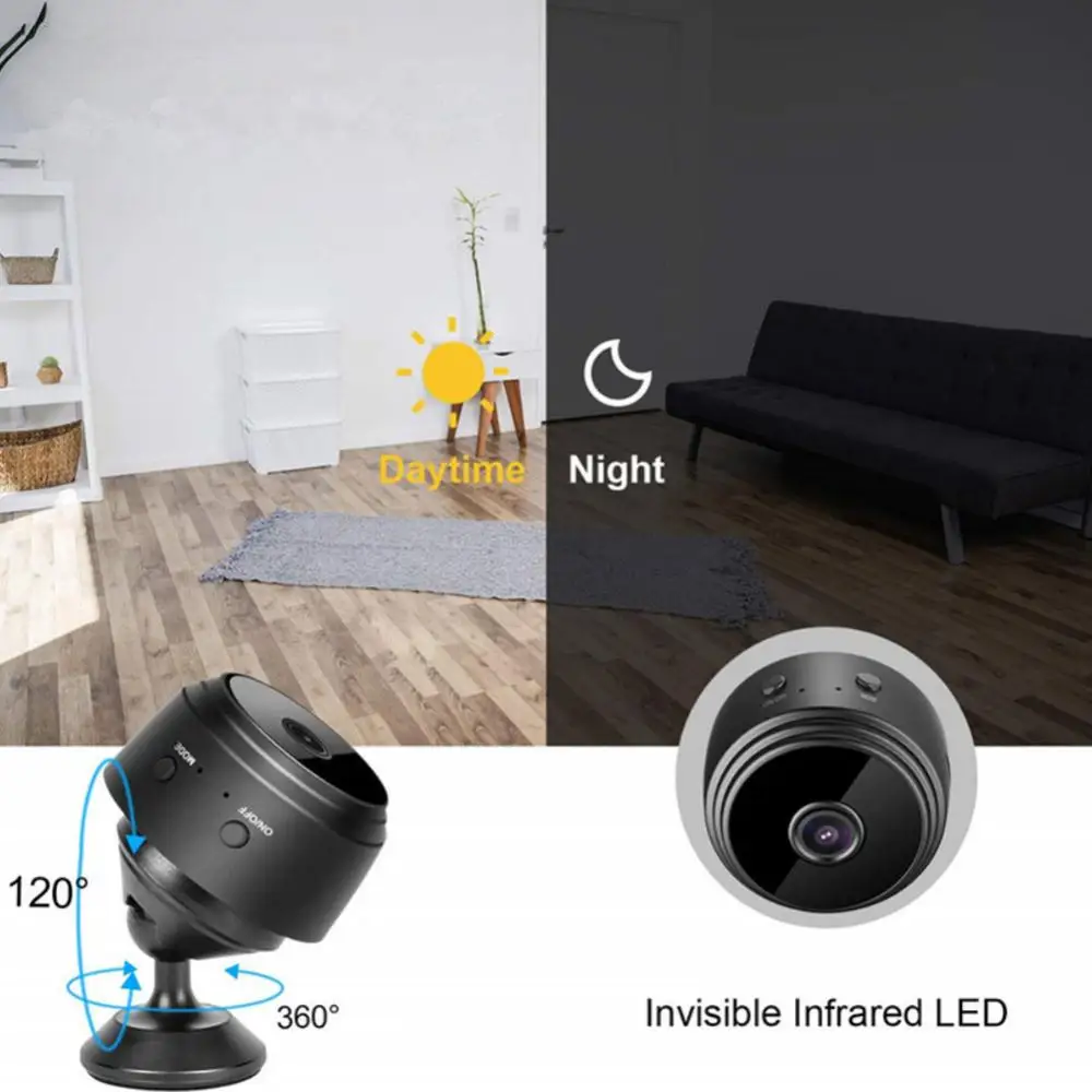 

A9 Mini Surveillance Cameras With Wifi 1080P Mini Camera Sensor Night Camcorder Web Video Surveillance Smart Life Home