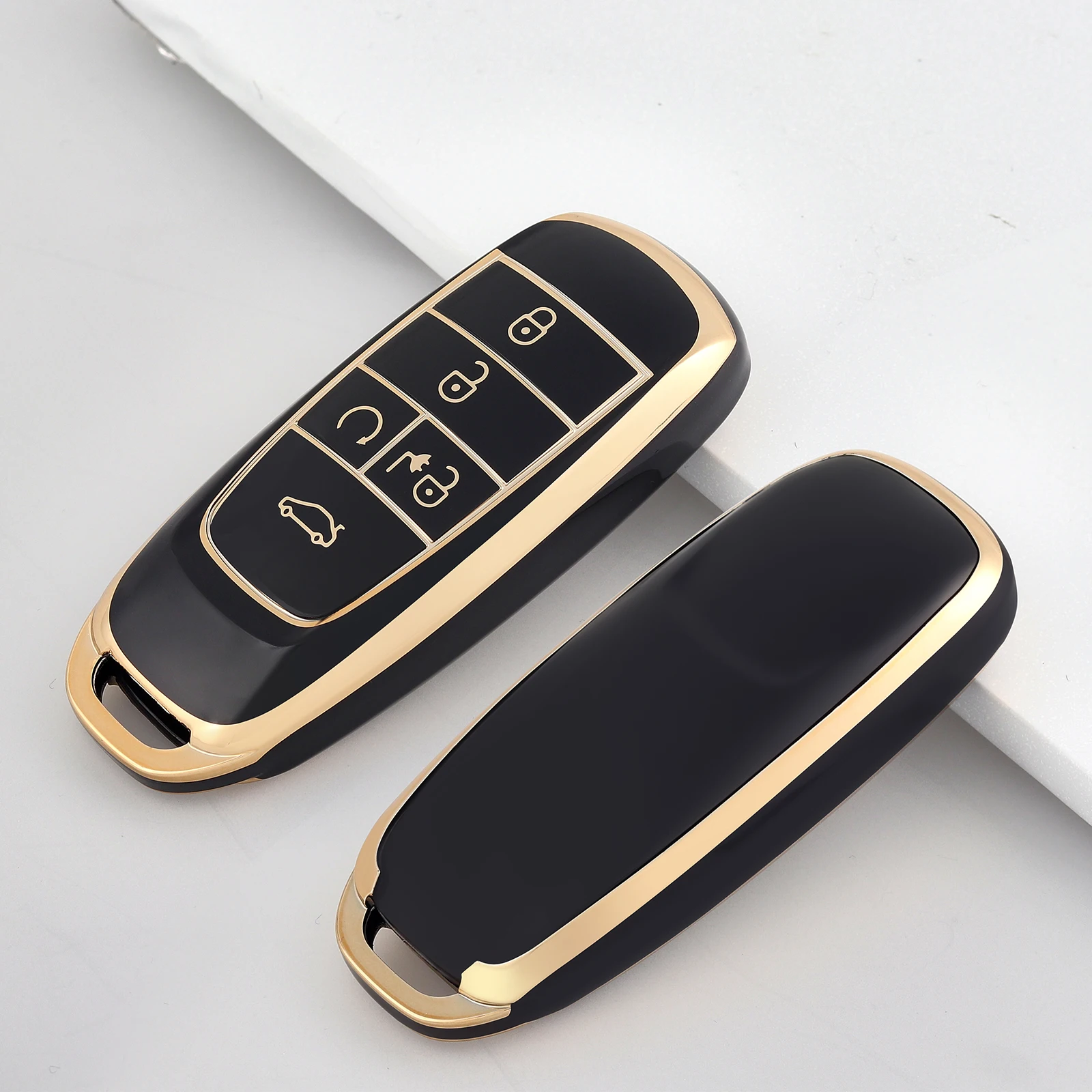 Фото Чехол для автомобильного ключа, 5 кнопок, для GAC Trumpchi Aion S V Y LX GS7 GS8 GM8 GS5 GA6 GM6, защитный чехол для ключа, аксессуары №2