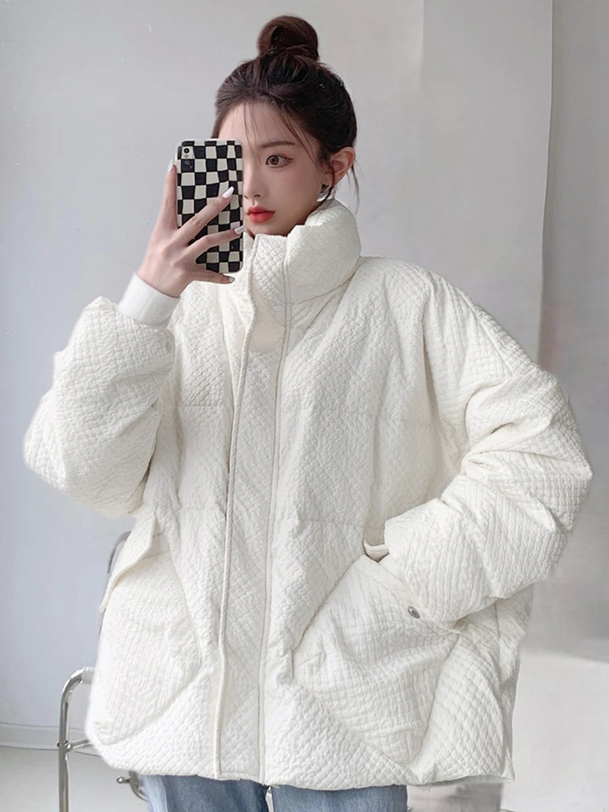 New Winter Clothes Women Jackets Coats Parkas Cotton Padded Jacket Korean Fashion Warm Puff Coat Luxury Designer Clothing