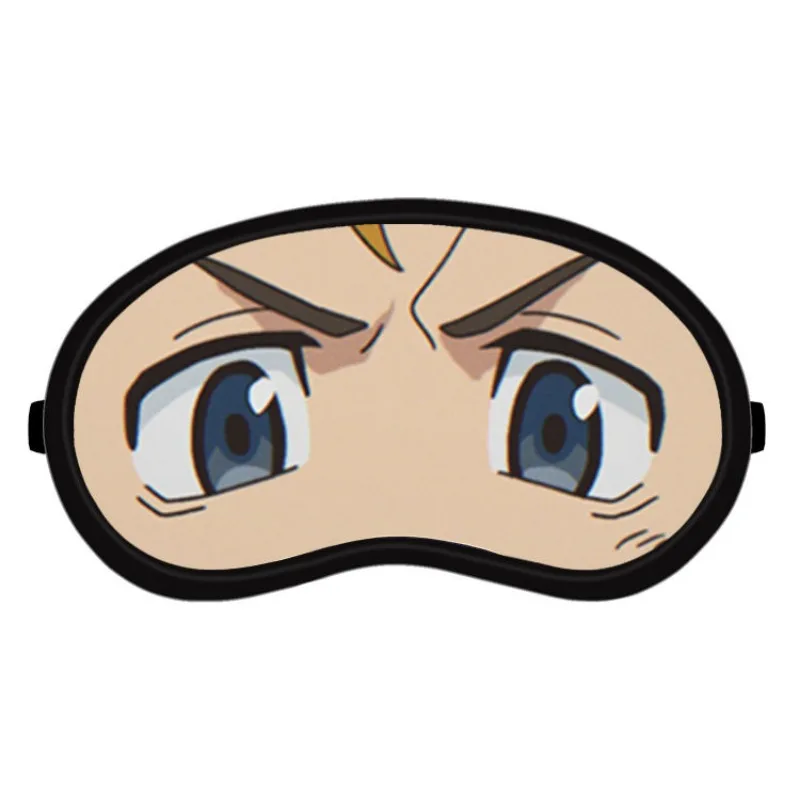 Маска для глаз в студенческом общежитии с эффектом потертости