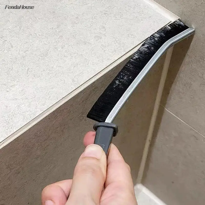 

Гибкая щетка для чистки раствора, домашний скребок для стыков плитки, Жесткая Щетина, маленькая щетка для чистки раствора плитки, для душевых напольных линий