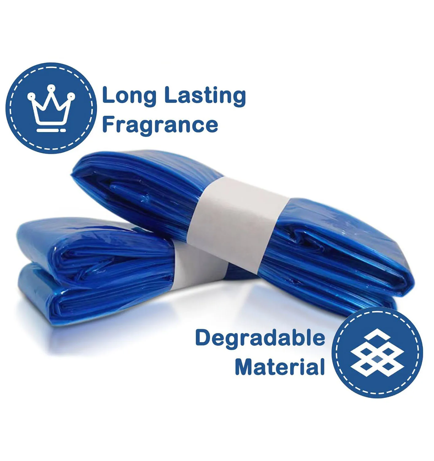 Прочные синие мешки для мусора ухода за ангелом и детскими подгузниками Tommee Tippee