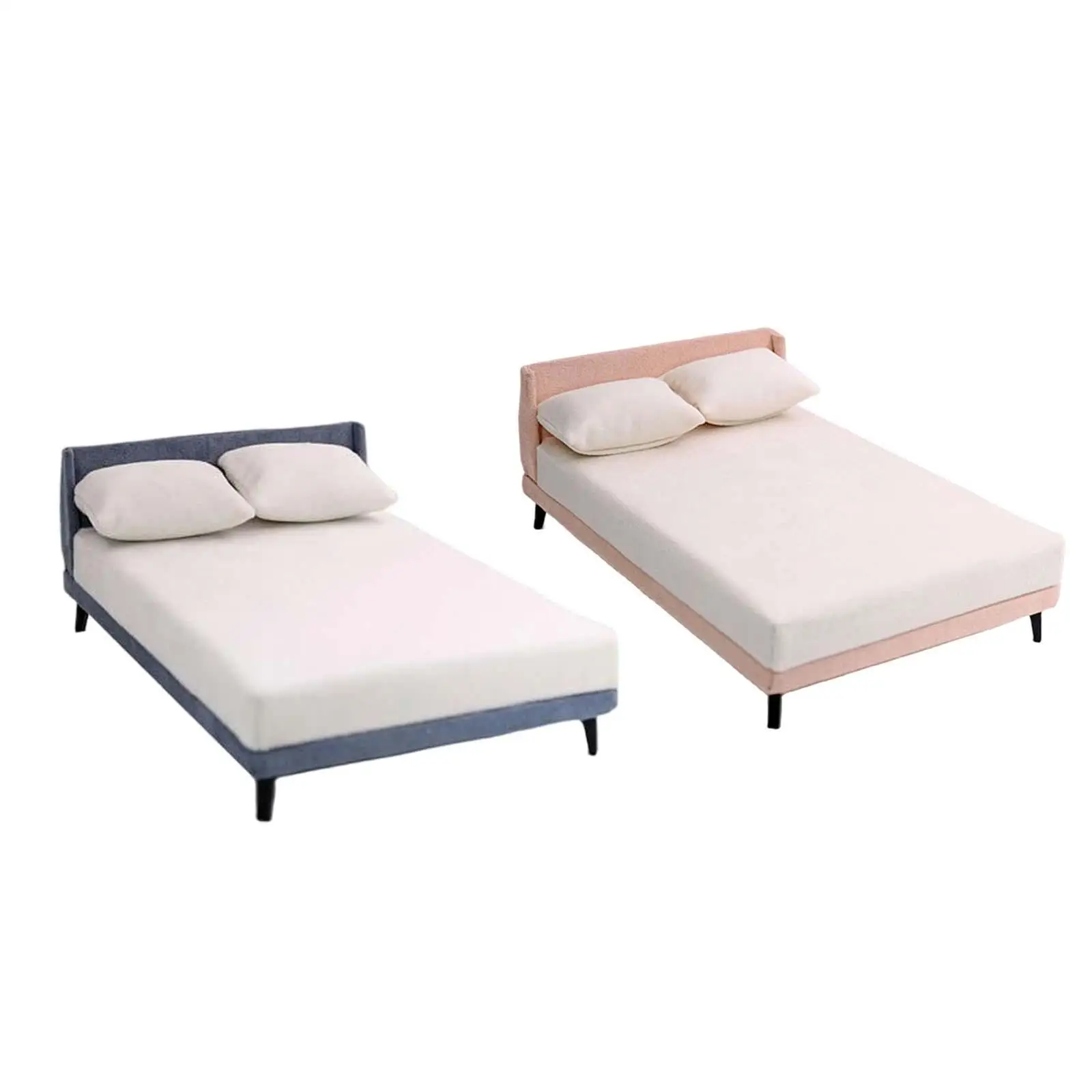 

1/12 Miniature Doll Bed Set Party Accessories Toys for Decoration