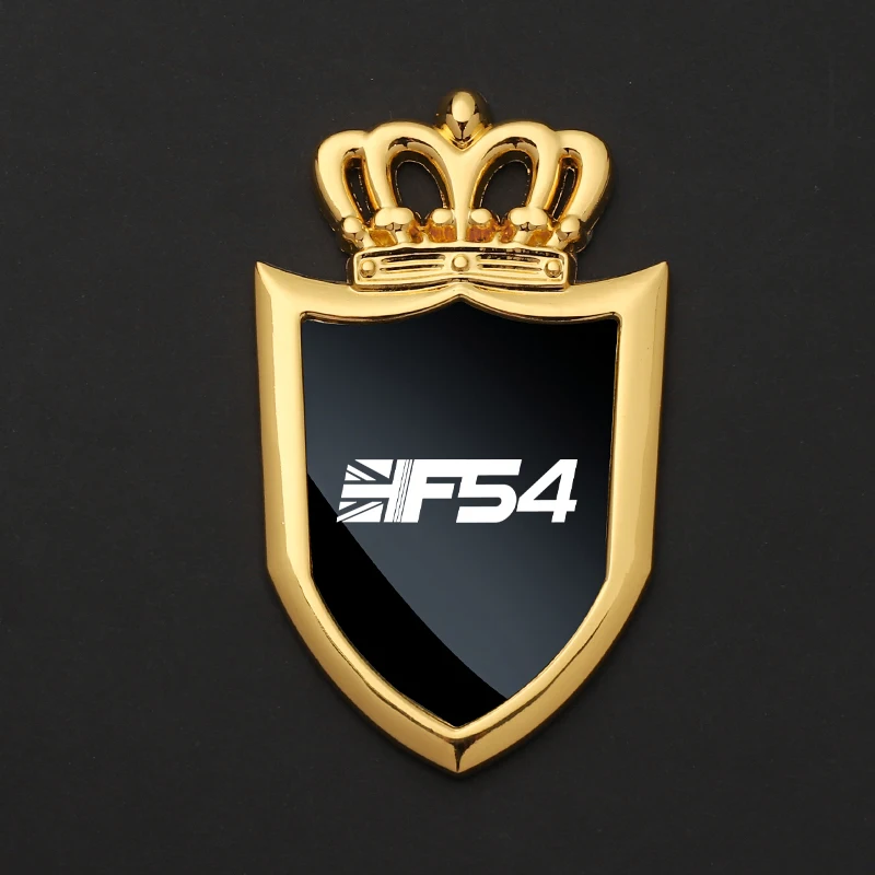 

Car badge stickers side windows metal body car stickers for Mini F54 with logo Car Accessories
