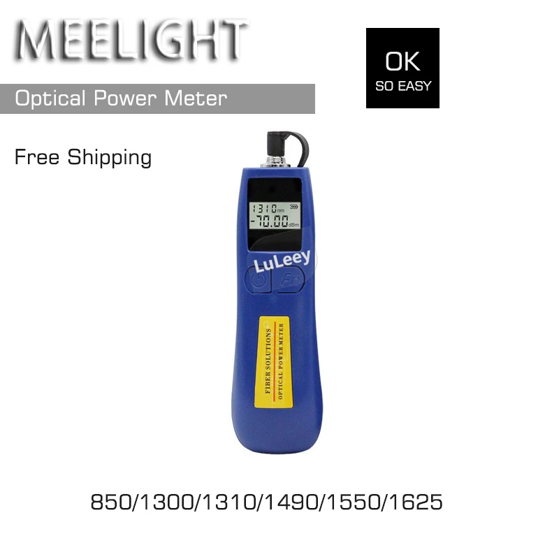 

Мини-Измеритель оптической мощности FTTH, 6 длин волны