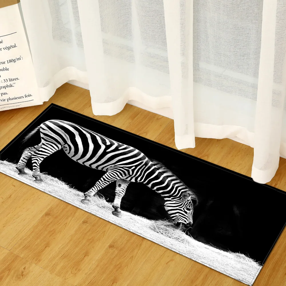 

Home Bedroom Footmat Modern Beside Decor Anti Slip Kitchen Rugs Washable Machine Washroom Carpet Absorbing Bath Toliet Rugs