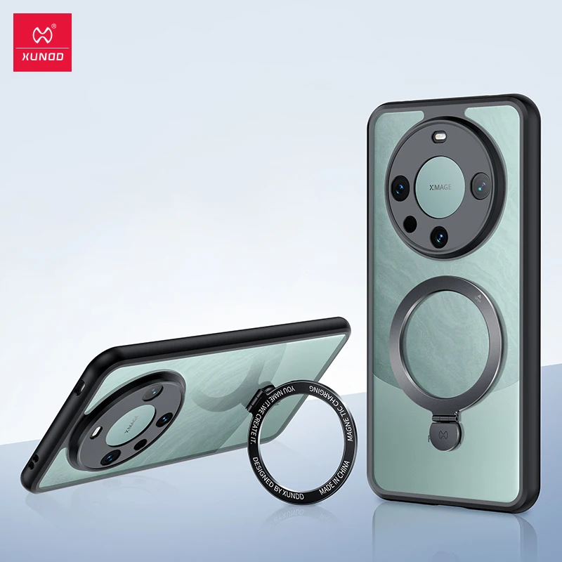 Чехол Xundd для Huawei Mate 60 Pro ударопрочный защитный Магнитный чехол с сильным и
