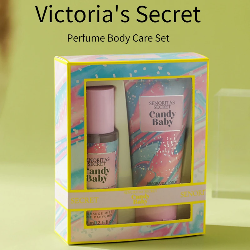 

Moist Moisturizing Lasting Light Fragrance Victoria Victoria's Secret Body Milk Women's Perfume Set 150ml Beautiful and healthy