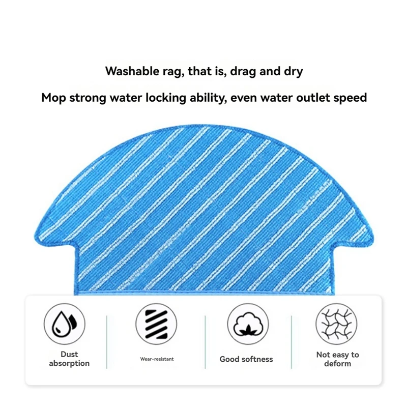 7 шт. запасные части для робота-пылесоса Ecovacs DN55/33/36/56/520