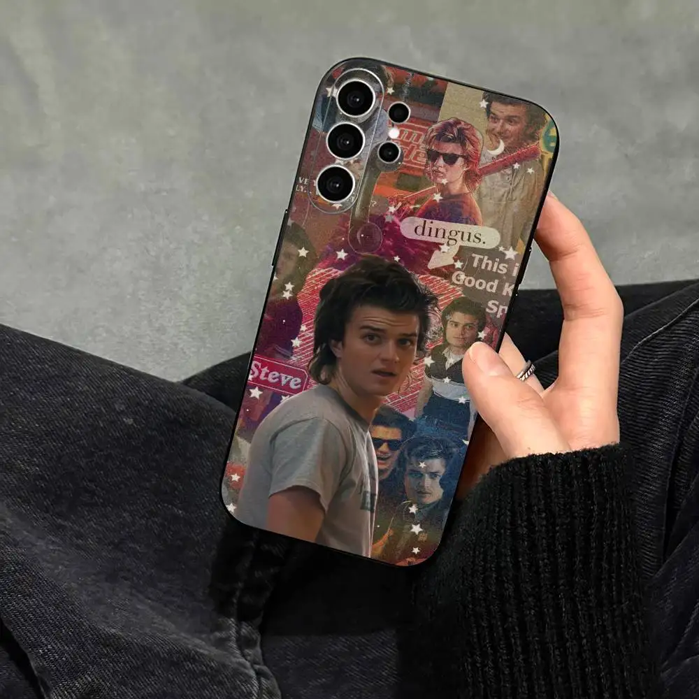 Фото Чехол для телефона Actor S-Steve Harrington для Samsung S25, S24, S21, S22, S23, S30, Ultra, S20, Plus, FE, Note, 10, 9, 5G, черный №5